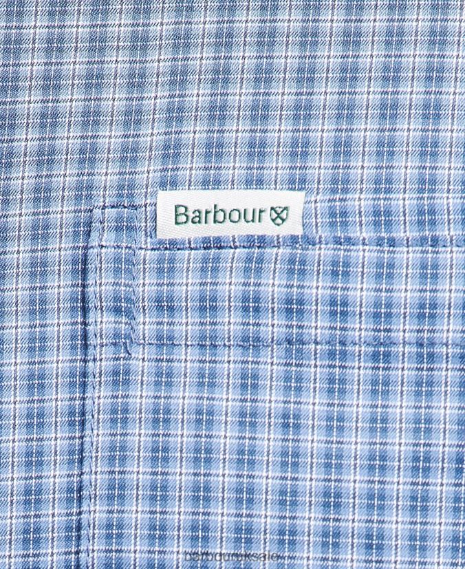 Grove Performance Shirt Barbour Men R08LB6367 Clothing Olive