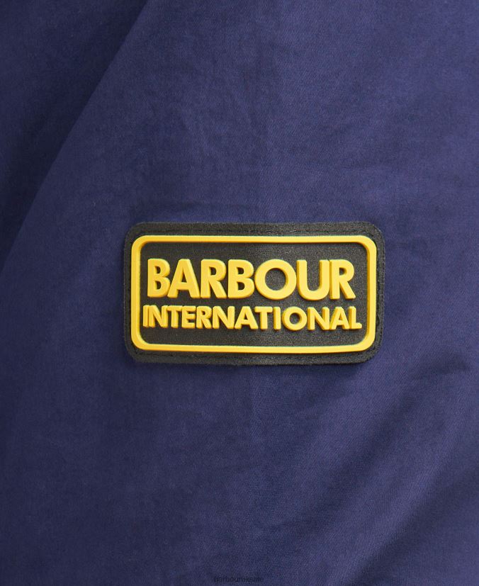 Junction Hooded Overshirt Barbour Men R08LB6499 Clothing Ink