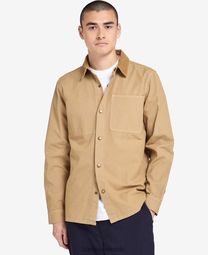 Lorenzo Overshirt Barbour Men R08LB6512 Clothing Trench