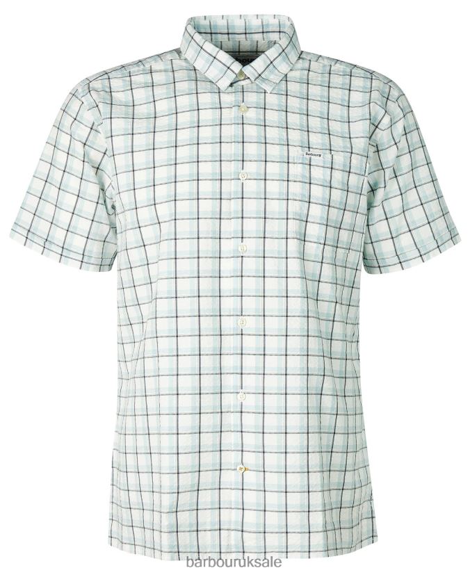 Margrave Summer Shirt Barbour Men R08LB6428 Clothing Classic White