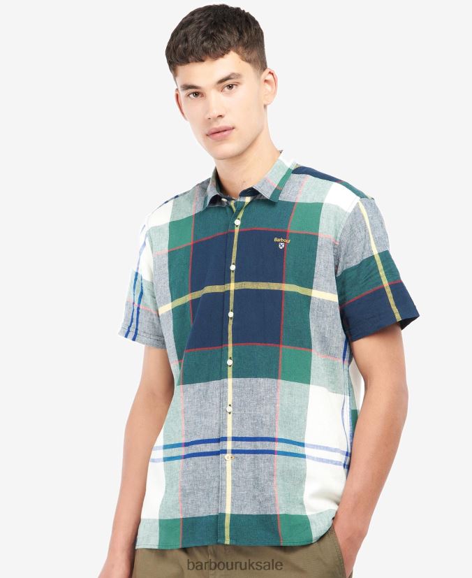 Marvin Tartan Shirt Barbour Men R08LB6481 Clothing Summer Ivy