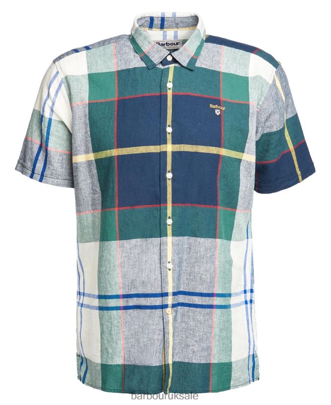 Marvin Tartan Shirt Barbour Men R08LB6481 Clothing Summer Ivy