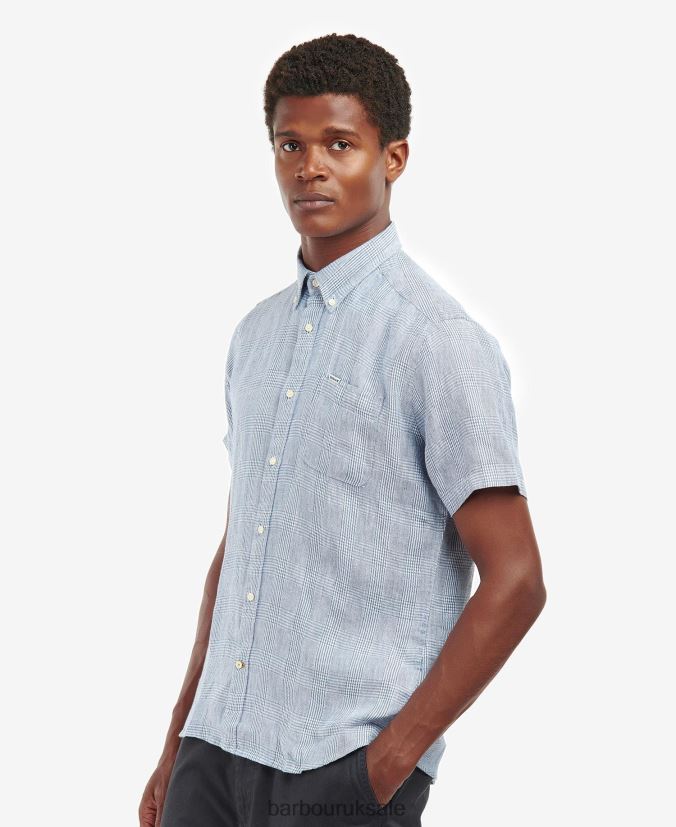 Marwood Tailored Shirt Barbour Men R08LB6344 Clothing Chambray