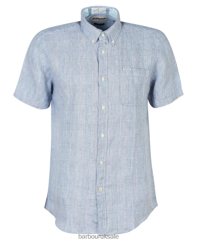 Marwood Tailored Shirt Barbour Men R08LB6344 Clothing Chambray