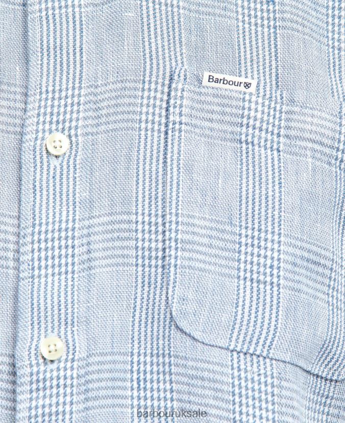 Marwood Tailored Shirt Barbour Men R08LB6344 Clothing Chambray