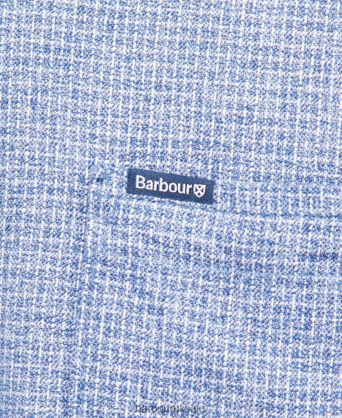 Robfell Tailored Shirt Barbour Men R08LB6519 Clothing Chambray