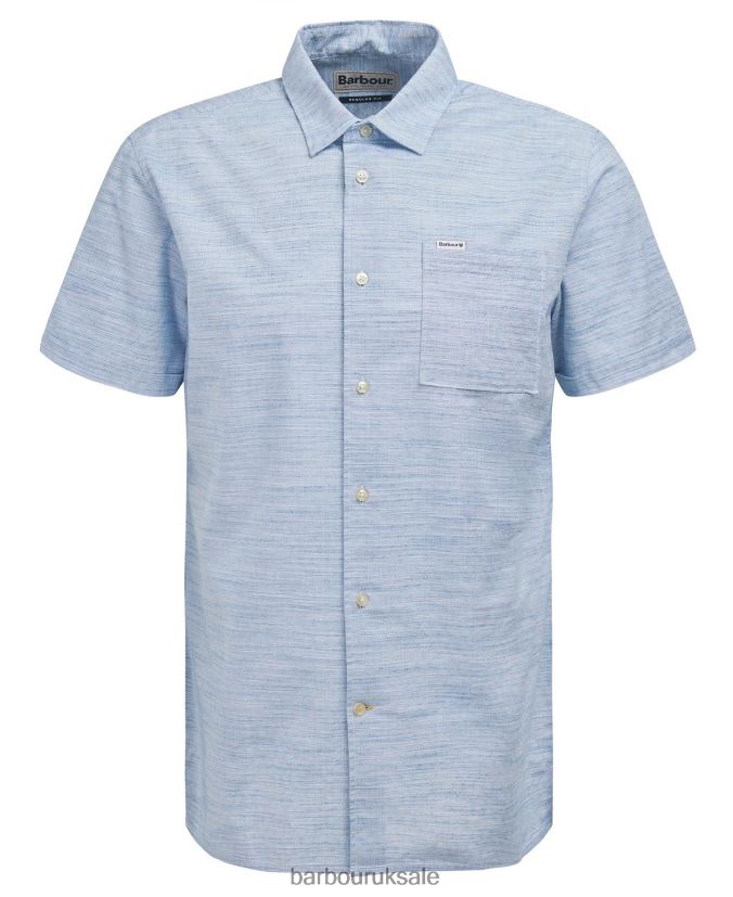 Seaswell Summer Shirt Barbour Men R08LB6285 Clothing Chambray