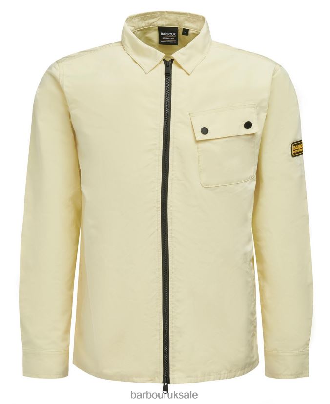 Skyline Overshirt Barbour Men R08LB6336 Clothing Yellow Haze