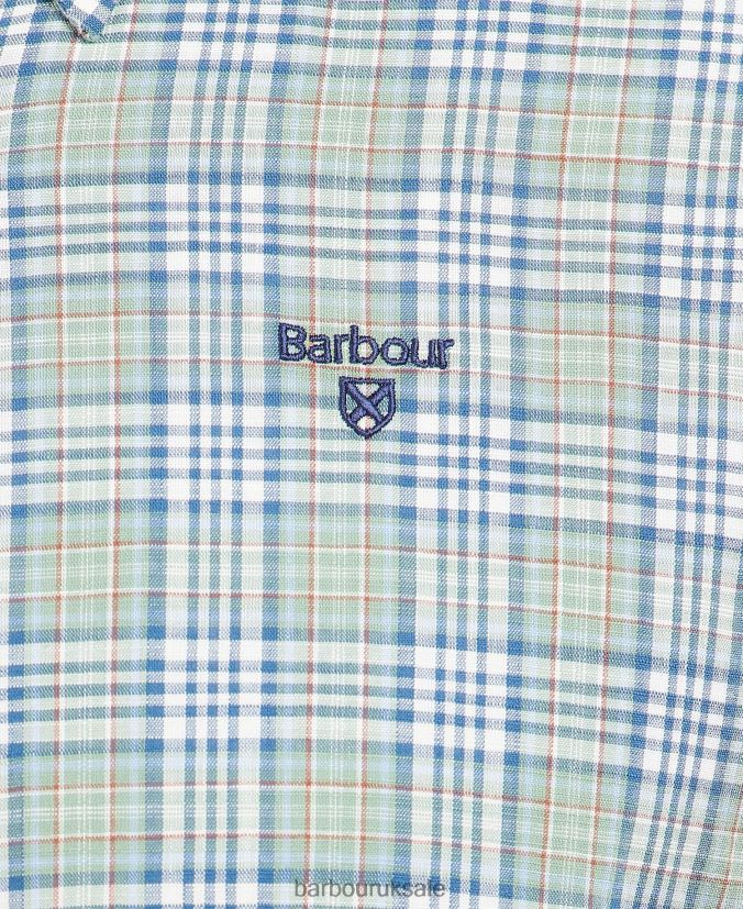 Spillman Shirt Barbour Men R08LB6435 Clothing Olive