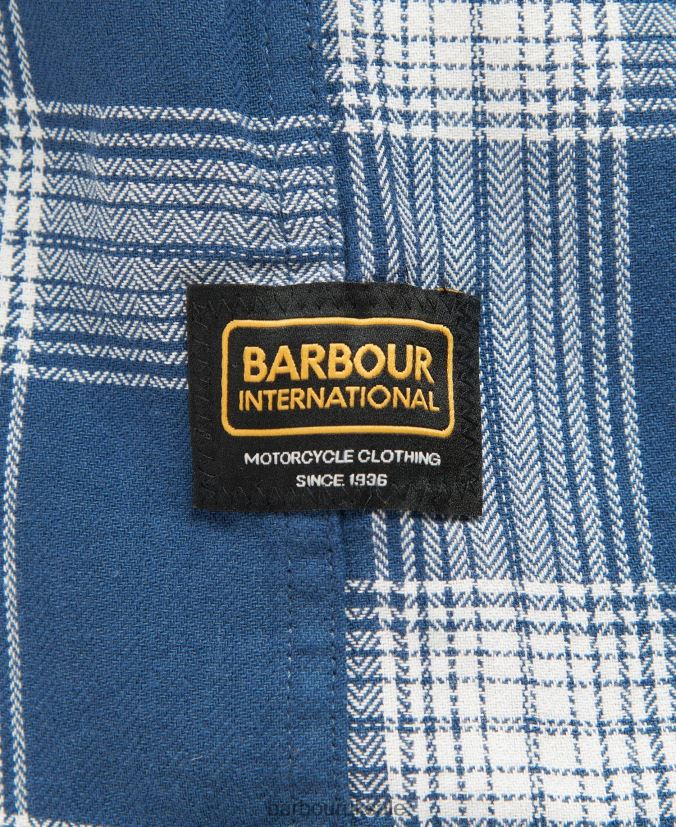 Turbo Shirt Barbour Men R08LB6403 Clothing Insignia Blue