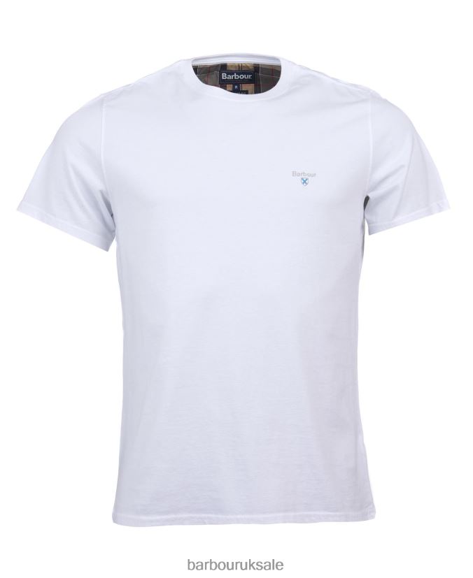 Aboyne T-Shirt Barbour Men R08LB6778 Clothing White