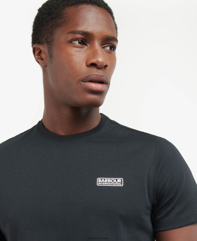 Arthur T-Shirt Barbour Men R08LB6830 Clothing Classic Black