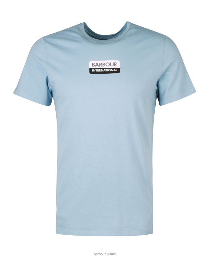 Bennet T-Shirt Barbour Men R08LB6907 Clothing Powder Blue