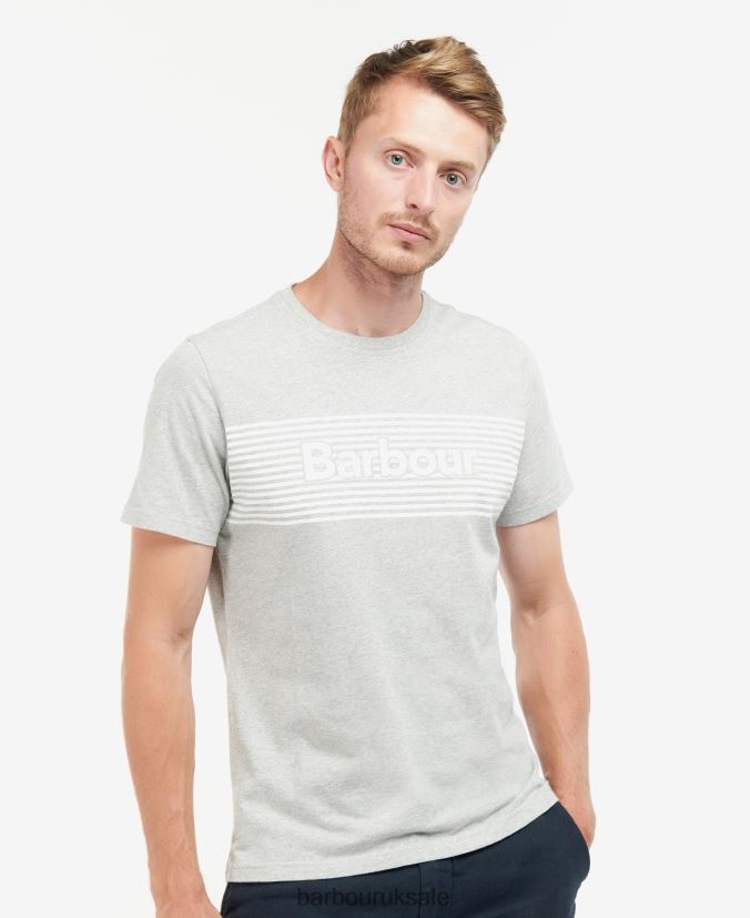 Coundon Graphic T-Shirt Barbour Men R08LB6850 Clothing Classic Navy