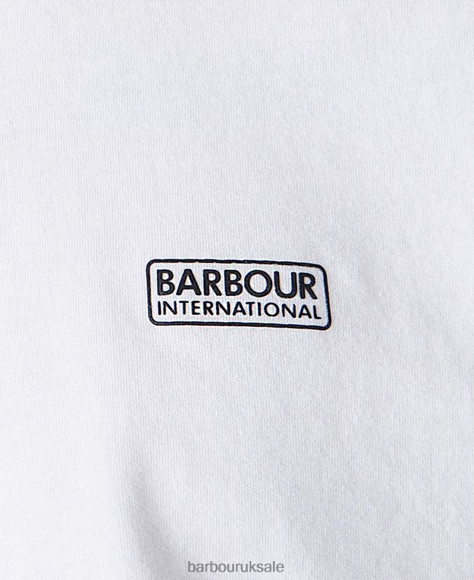 Darley T-Shirt Barbour Men R08LB6818 Clothing Classic White