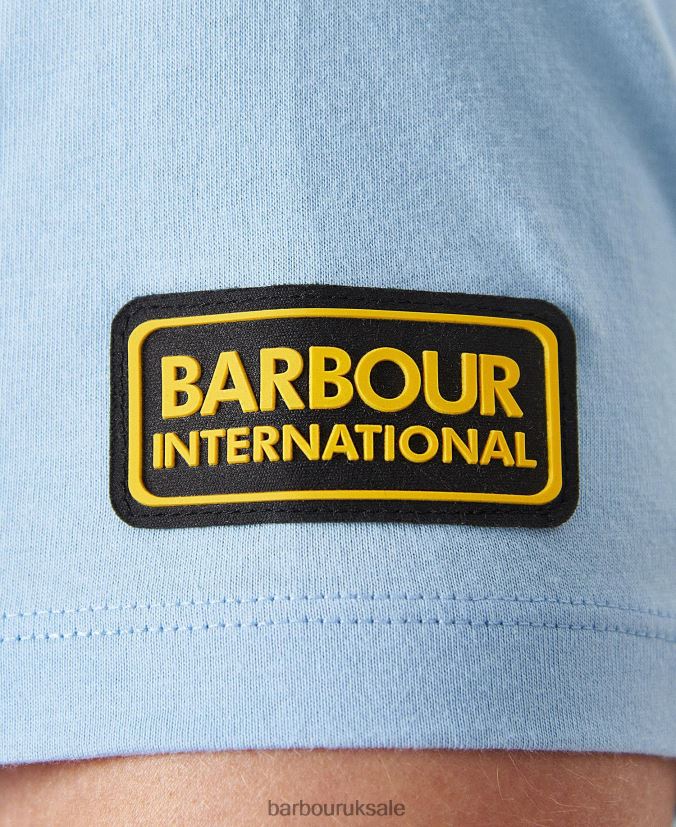 Deviser T-Shirt Barbour Men R08LB6827 Clothing Faded Blue