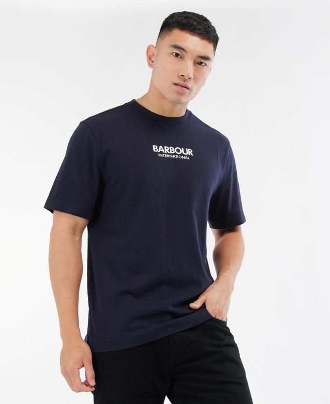 Formula T-Shirt Barbour Men R08LB6834 Clothing Night Sky