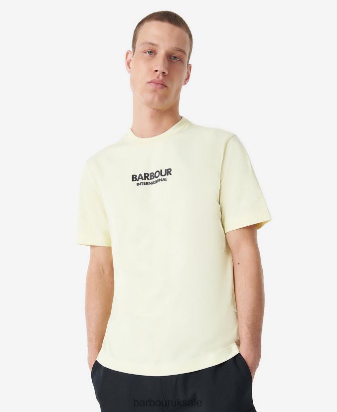 Formula T-Shirt Barbour Men R08LB6883 Clothing Silver Ice