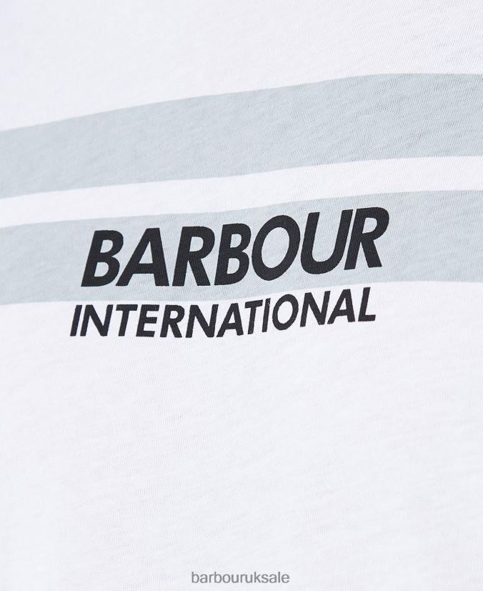 Highside T-Shirt Barbour Men R08LB6777 Clothing Faded Blue