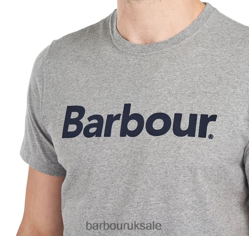 Logo T-Shirt Barbour Men R08LB6779 Clothing New Navy