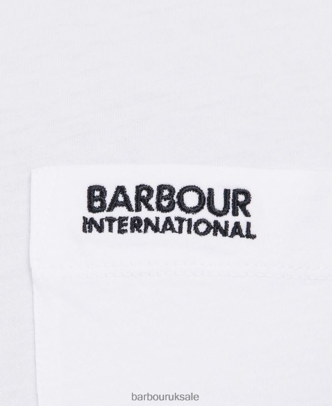 Radok Pocket T-Shirt Barbour Men R08LB6849 Clothing Black