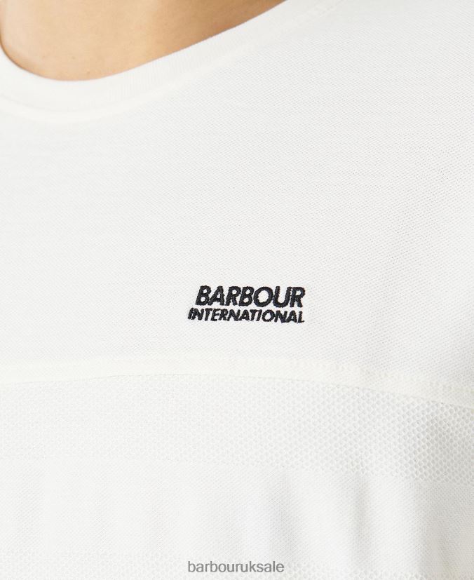 Serge T-Shirt Barbour Men R08LB6890 Clothing Whisper White