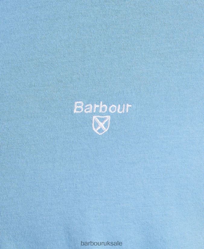 Sports T-Shirt Barbour Men R08LB6743 Clothing Cabernet