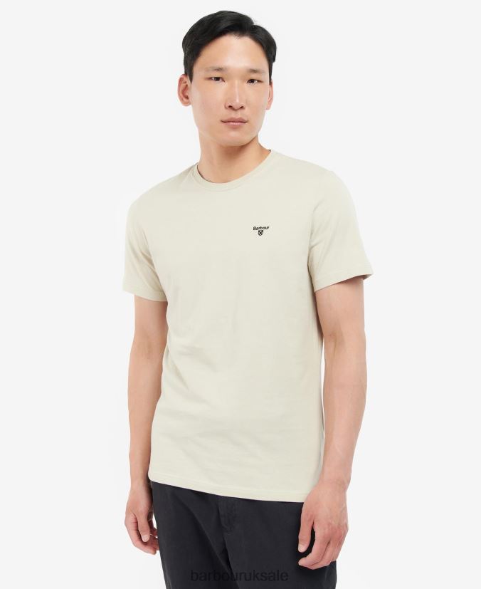 Sports T-Shirt Barbour Men R08LB6968 Clothing Mist