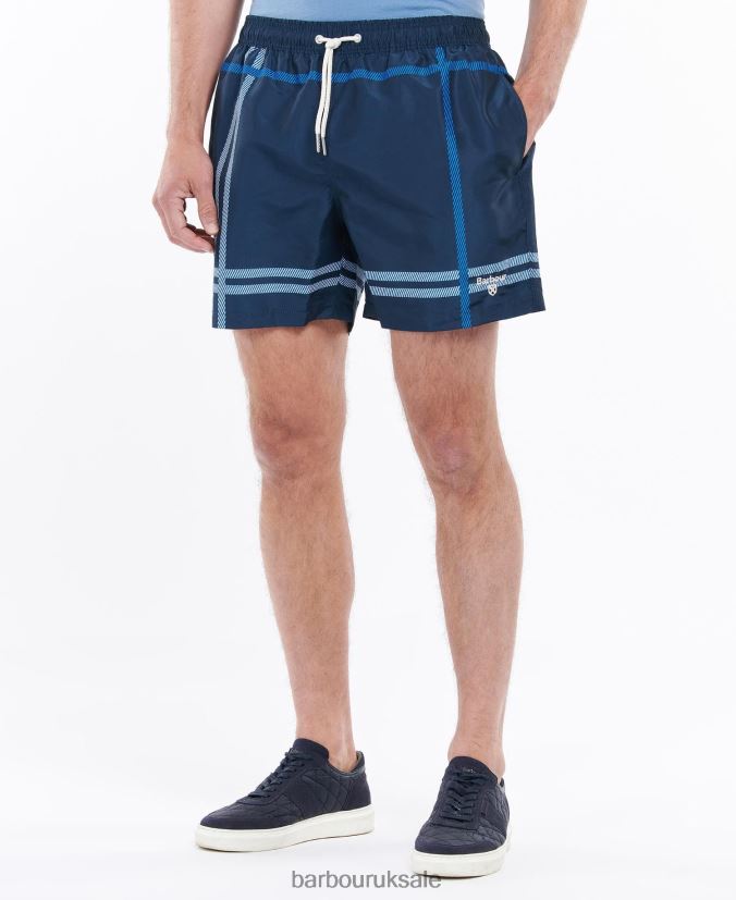 Blaine Swim Shorts Barbour Men R08LB61216 Clothing Navy - Click Image to Close