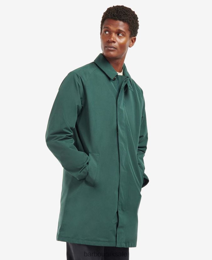 Barnley Waterproof Mac Jacket Barbour Men R08LB6195 Clothing Green Gables - Click Image to Close