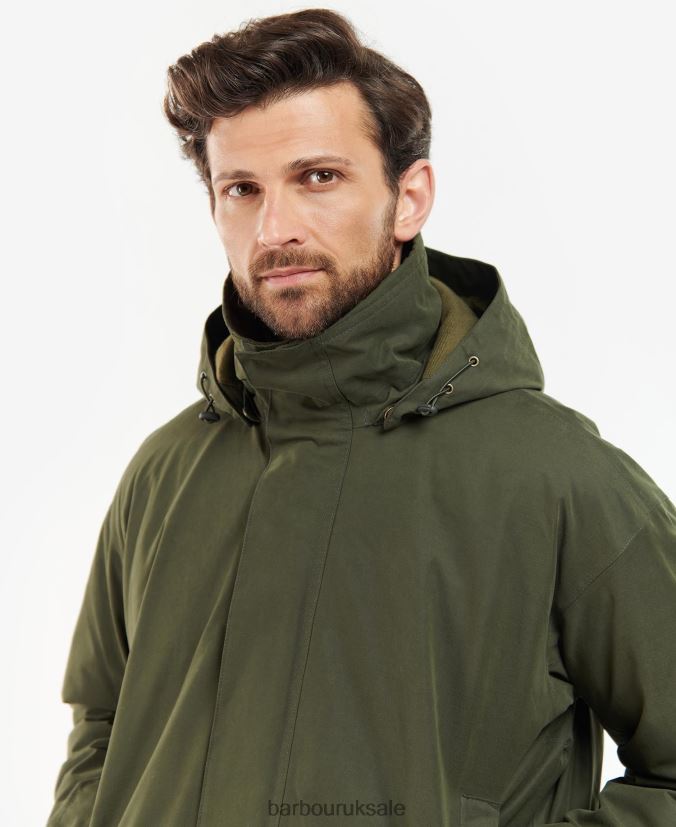 Beaconsfield Jacket Barbour Men R08LB6187 Clothing Olive