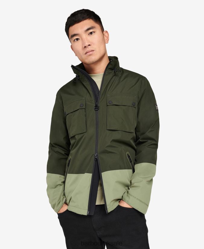 Obel Waterproof Jacket Barbour Men R08LB6213 Clothing Sage