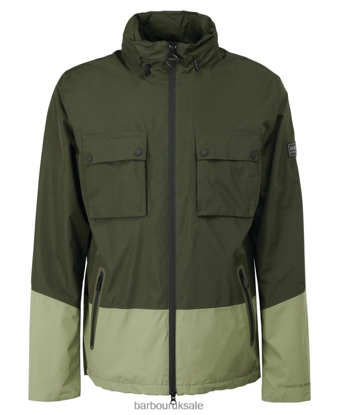 Obel Waterproof Jacket Barbour Men R08LB6213 Clothing Sage