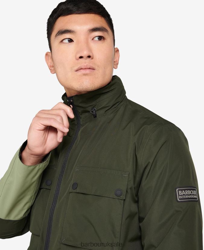 Obel Waterproof Jacket Barbour Men R08LB6213 Clothing Sage