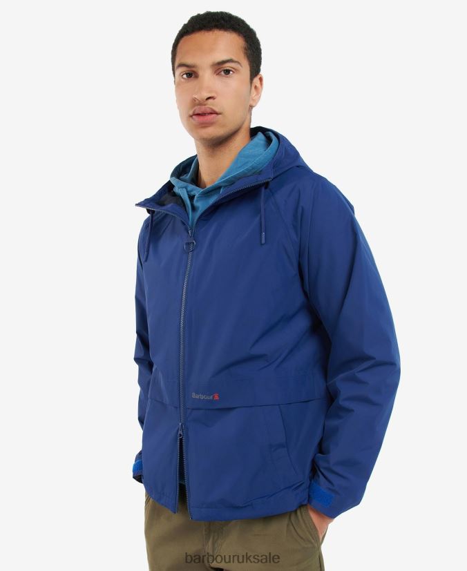 Pockle Waterproof Jacket Barbour Men R08LB6180 Clothing Inky Blue