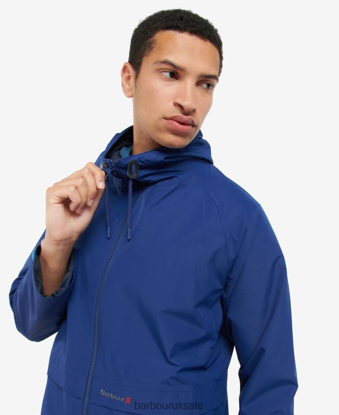 Pockle Waterproof Jacket Barbour Men R08LB6180 Clothing Inky Blue