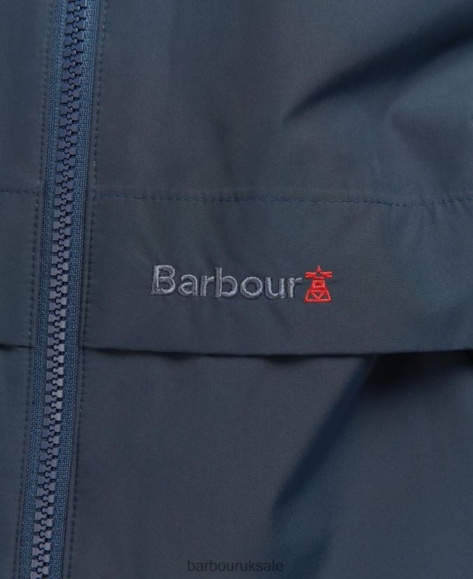 Pockle Waterproof Jacket Barbour Men R08LB6214 Clothing Inky Blue