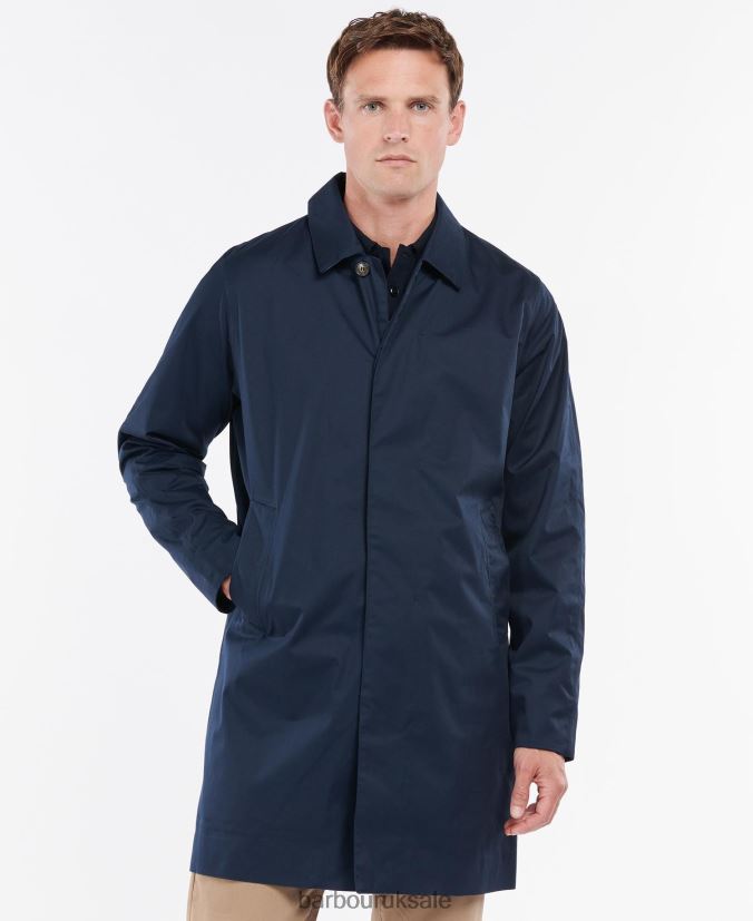 Rokig Lightweight Mac Jacket Barbour Men R08LB6186 Clothing Black/Dress - Click Image to Close