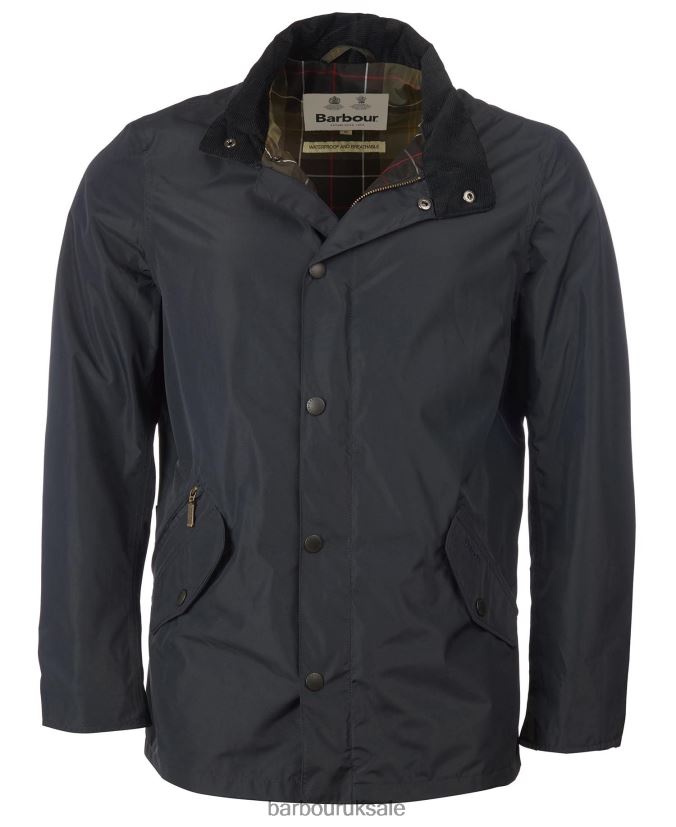 Spoonbill Waterproof Breathable Jacket Barbour Men R08LB6219 Clothing Navy