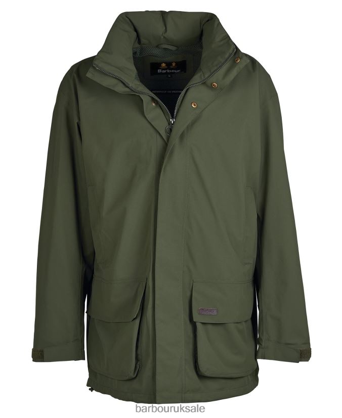 Swinton Jacket Barbour Men R08LB6185 Clothing Olive