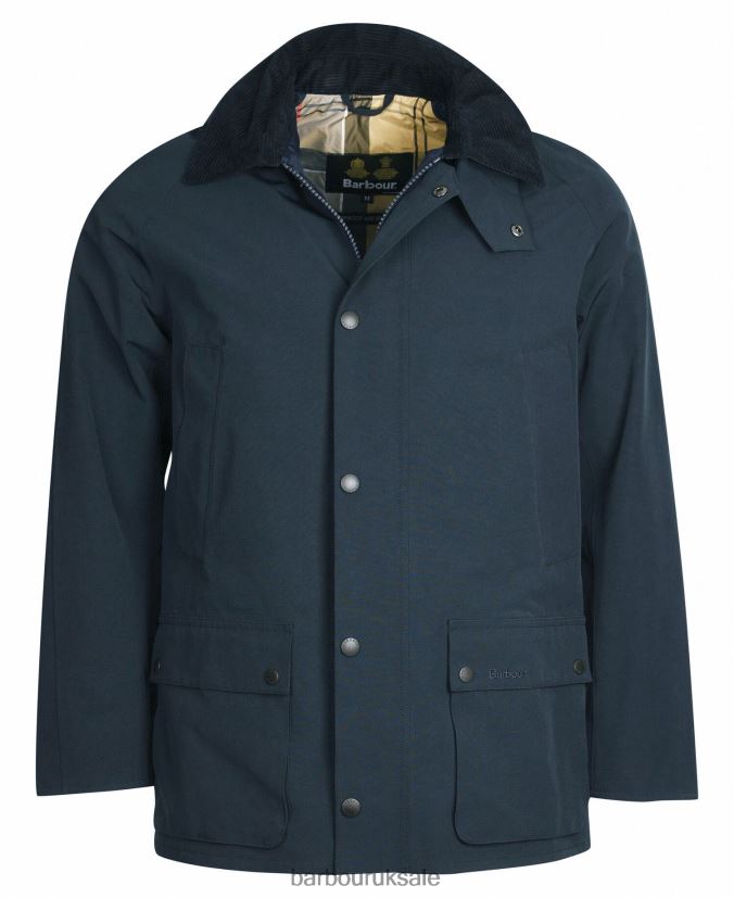 Waterproof Ashby Jacket Barbour Men R08LB6177 Clothing Navy/Dress