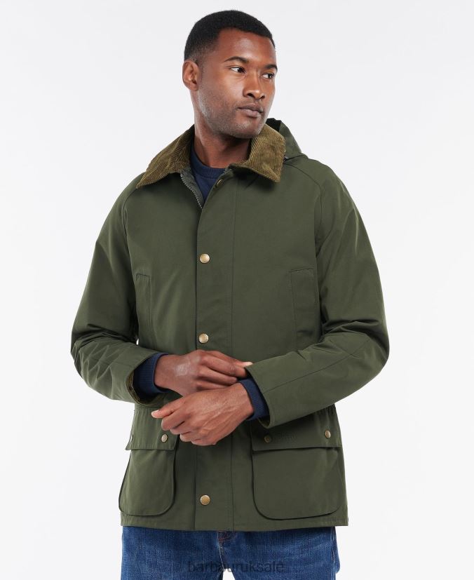 Waterproof Ashby Jacket Barbour Men R08LB6190 Clothing Navy/Dress - Click Image to Close