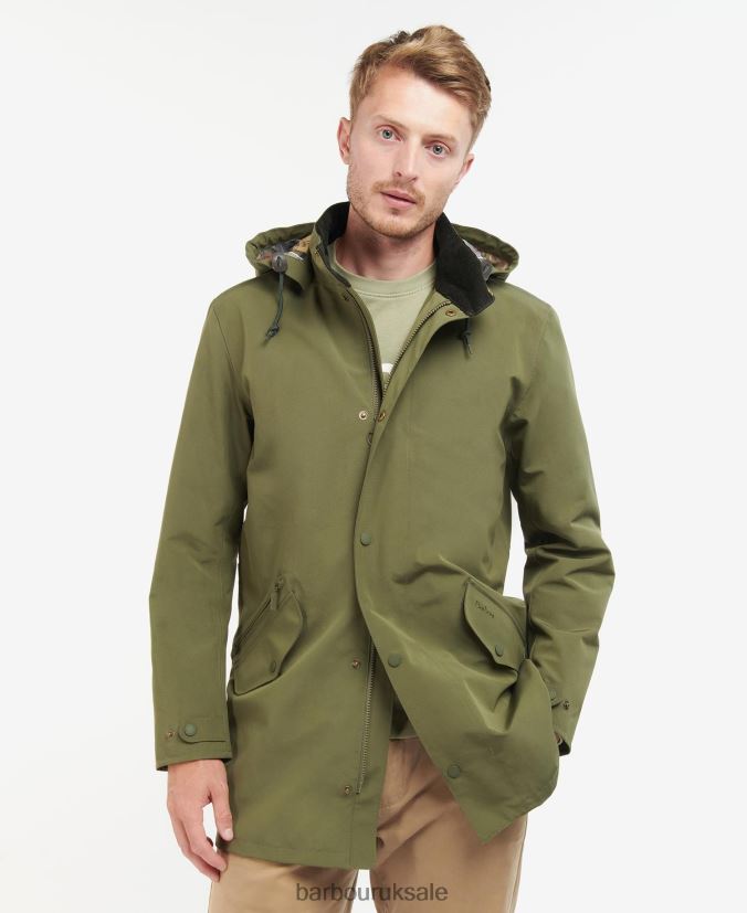 Waterproof Chelsea Waterproof Mac Barbour Men R08LB6216 Clothing Seaweed