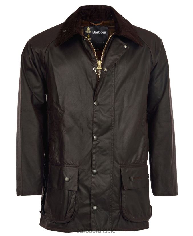 Beaufort Wax Jacket Barbour Men R08LB639 Clothing Black