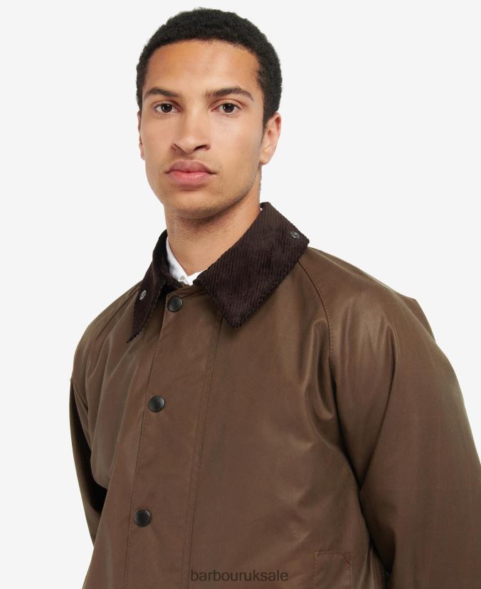 Beaufort Wax Jacket Barbour Men R08LB647 Clothing Bark