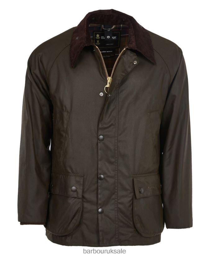 Classic Bedale Wax Jacket Barbour Men R08LB62 Clothing Olive