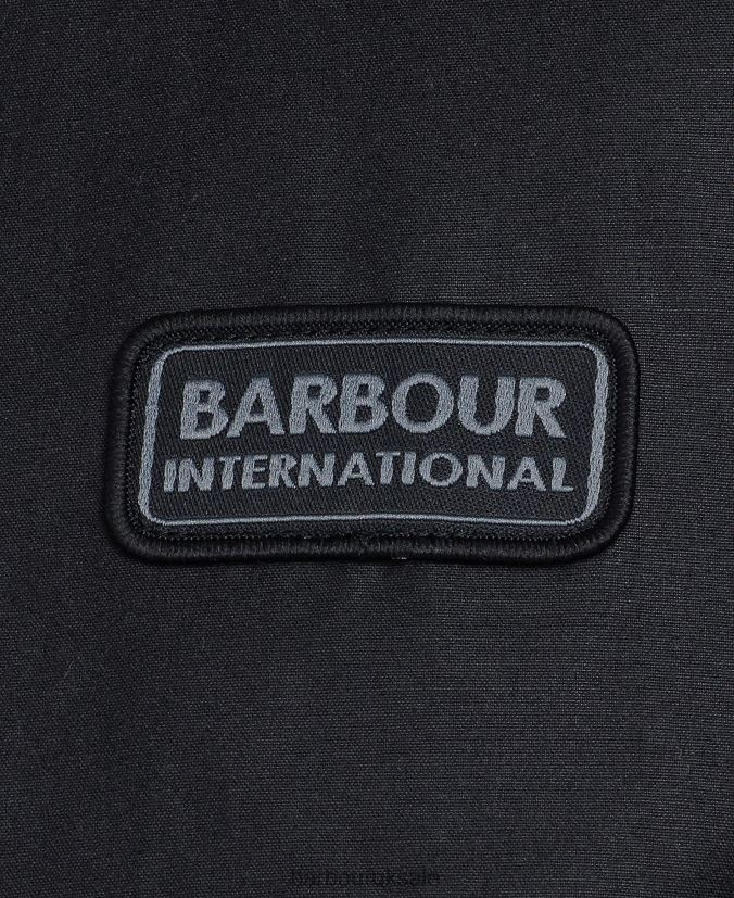 International Mind Wax Jacket Barbour Men R08LB649 Clothing Charcoal