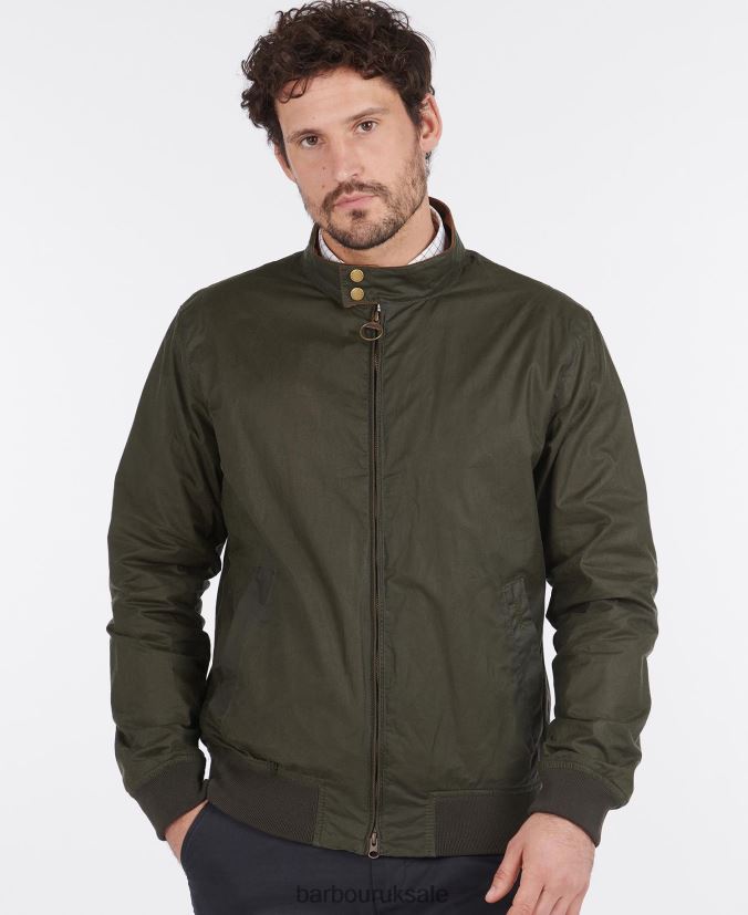 Lightweight Royston Waxed Cotton Jacket Barbour Men R08LB611 Clothing Black - Click Image to Close