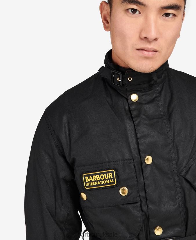 Original Waxed Jacket Barbour Men R08LB67 Clothing Black