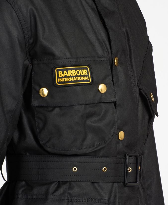 Original Waxed Jacket Barbour Men R08LB67 Clothing Black